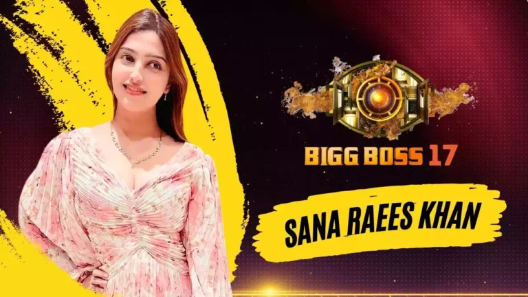 Sana Raees Khan Wikipedia- Bigg Boss 17 contestant